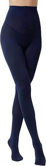 Nylon Tights for Women in Navy - Perfect for Daily Wear, Nurses & Teachers in 1 Pair Packs