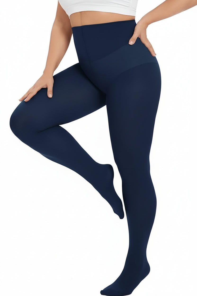 Nylon Tights for Women in Navy - Perfect for Daily Wear, Nurses & Teachers in 1 Pair Packs