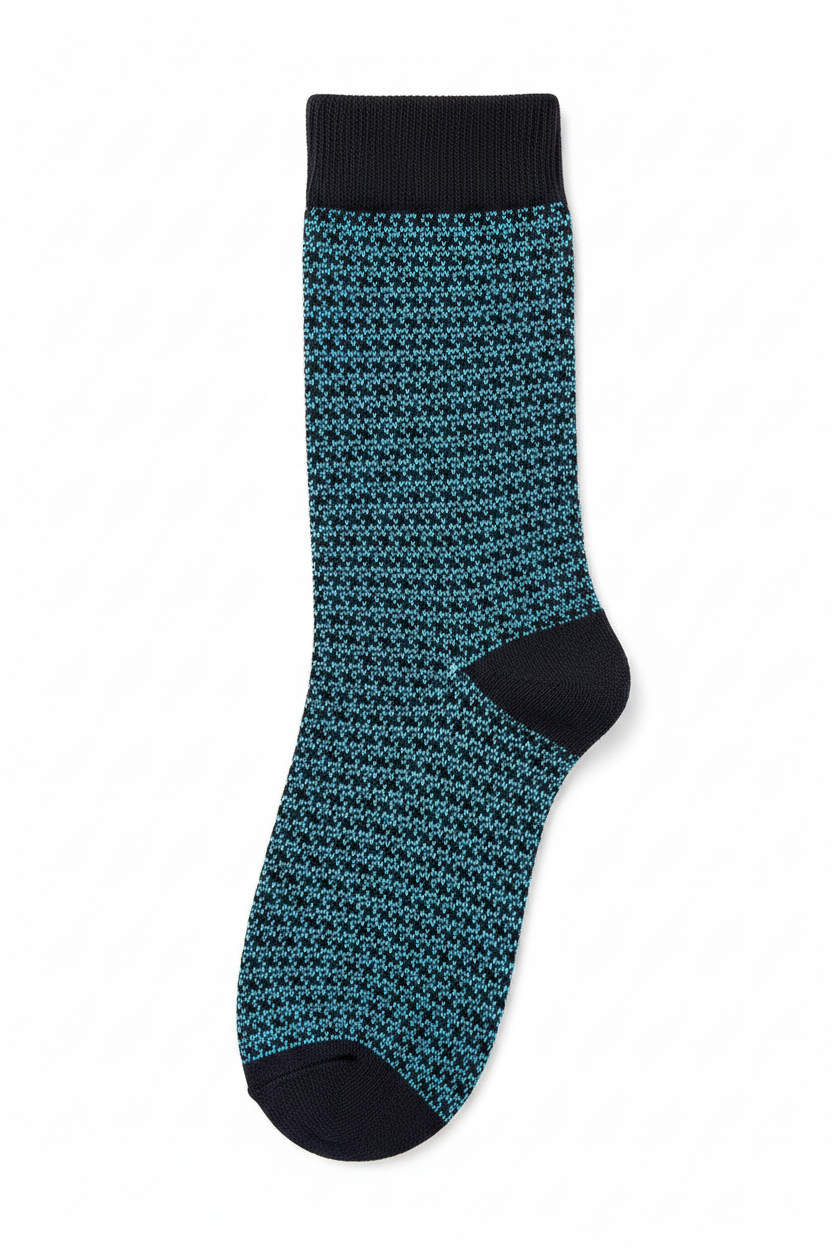 Men's Dress Socks - Combed Cotton, Seamless Toe Socks