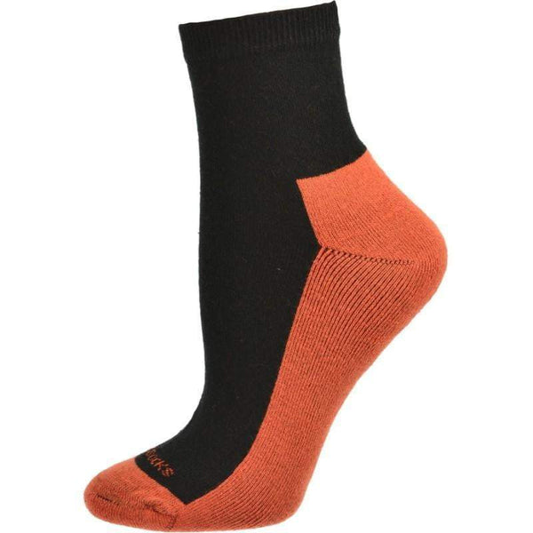 Women's Cushioned Athletic Cotton Socks Quarter High Length Women