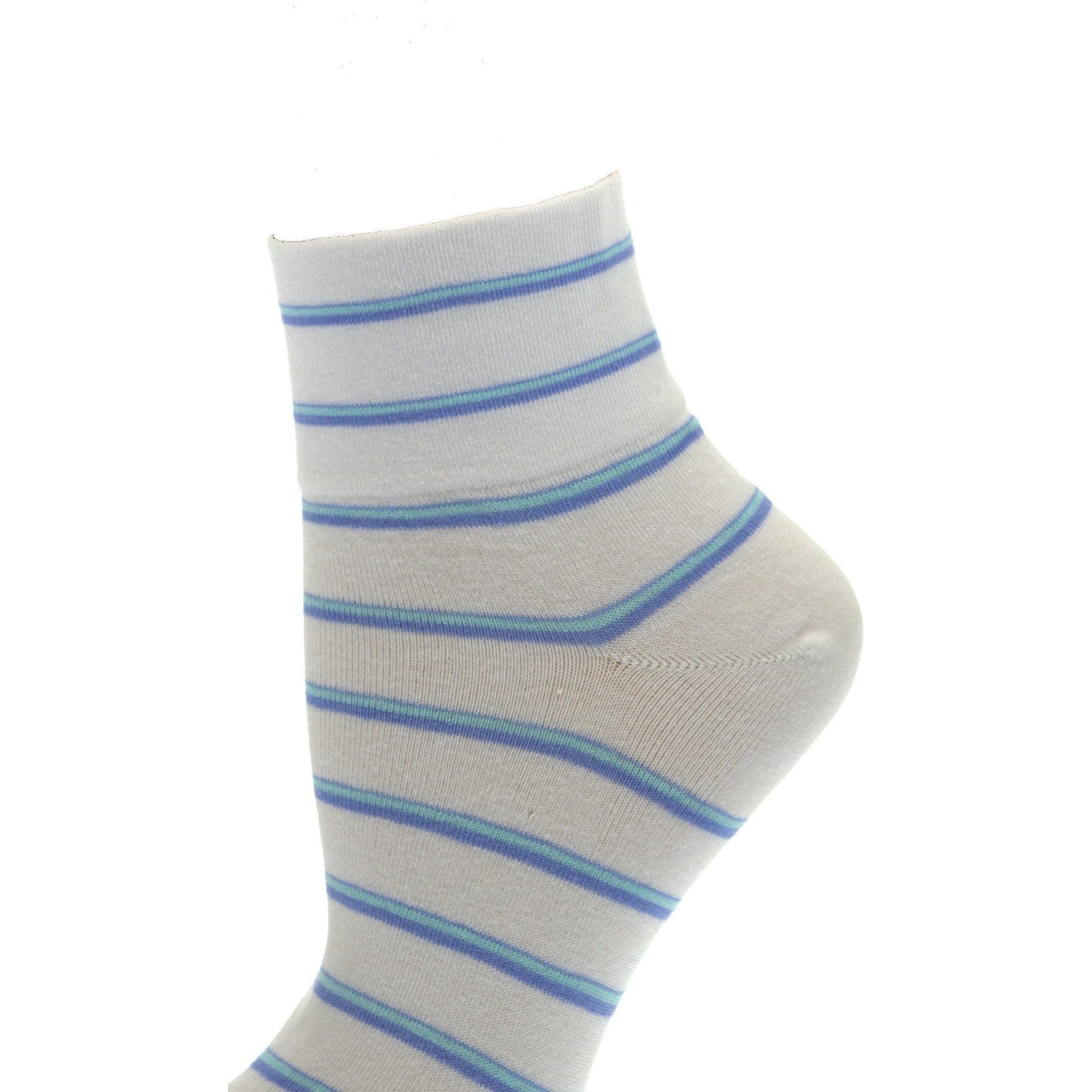 Stripe Cotton Crew