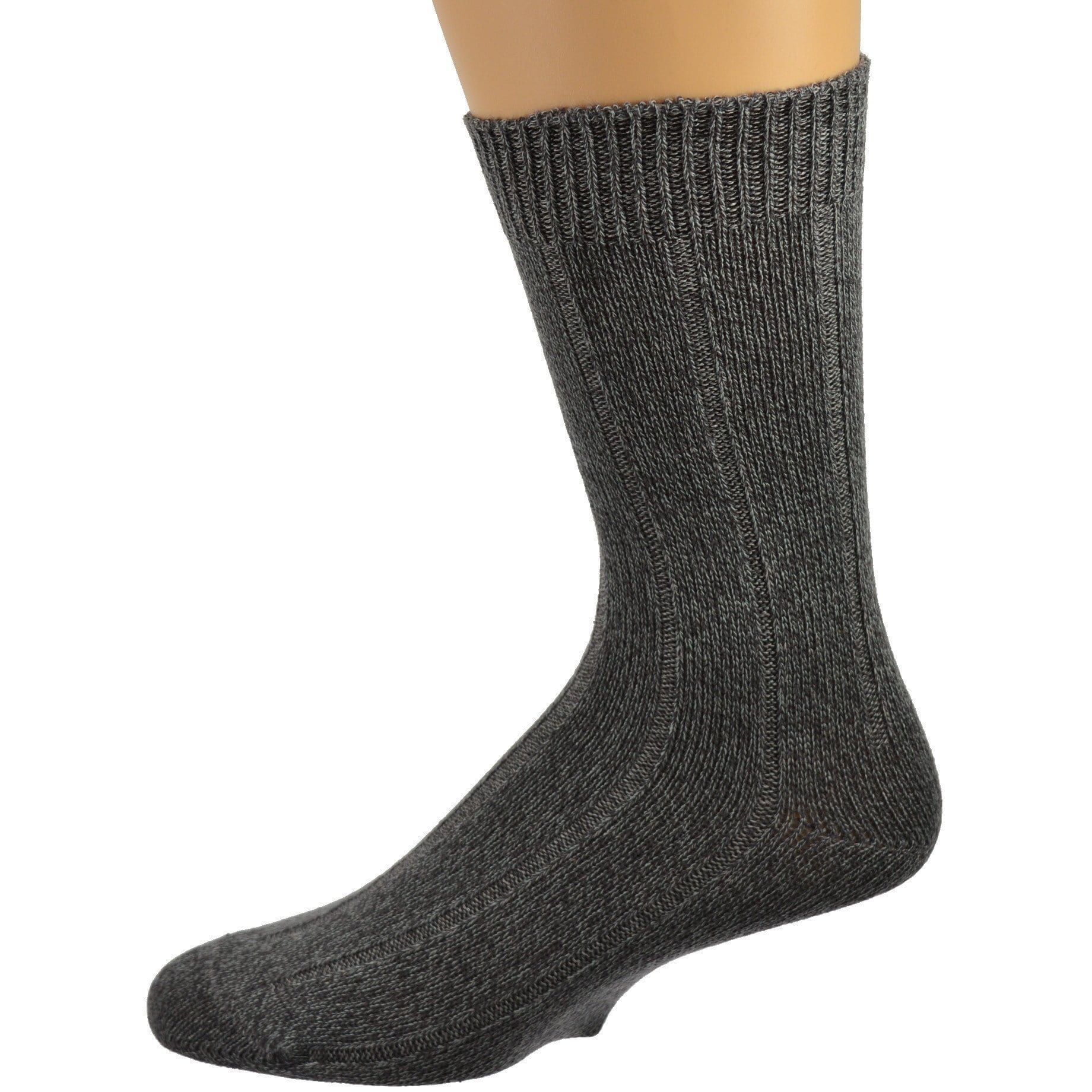 Sierra Socks Women's Bamboo True Rib Casual Dress Crew Socks