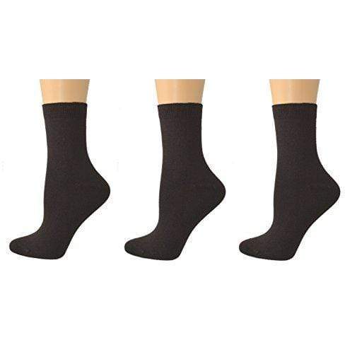 Sierra Socks Women's Bamboo Low Cut Shortie 1-Pair or 3-Pair Pack Socks