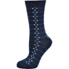 Women's Cotton Geometric Pattern Crew Sock W221SM