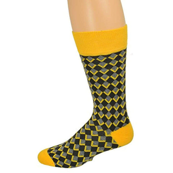 Men's Casual Cotton Blend Fashion Design Mid Calf Dress | Sierra Socks Men's Casual Cotton Blend Fashion Design Mid Calf Dress | Sierra Socks