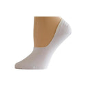 Performance Combed Cotton Invisible Socks with Silicone 3 pair pack