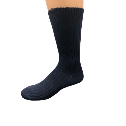 Organic Cotton Solid Color Crew Socks