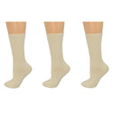 Organic Cotton Midweight Outdoor Unisex Athletic Crew Socks 3 Pair Pack