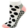 Fashion Polka Dot Ankle Cotton 2 Pair Pack Socks