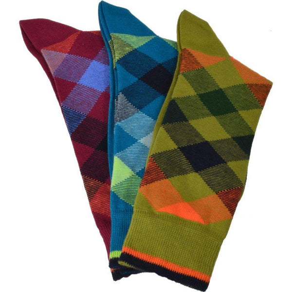 Dress Casual Combed Cotton Crew Argyle Socks M6000 | Sierra Socks Dress Casual Combed Cotton Crew Argyle Socks M6000 | Sierra Socks