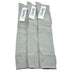 Classic Flat knit Opaque Nylon Knee High Socks 3 Pair Pack