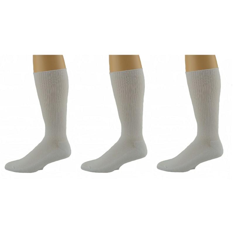 Diabetic Arthritic Cotton Crew Cushioned 3 Pair Pack