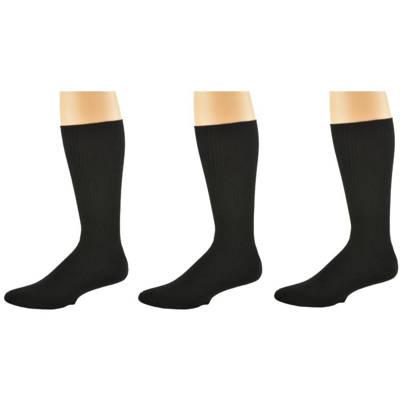 Diabetic Arthritic Cotton Crew Cushioned 3 Pair Pack