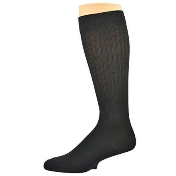 Made in USA - Mens Compression Socks 20-30mmHg Varicose Veins - Gray,  X-Large
