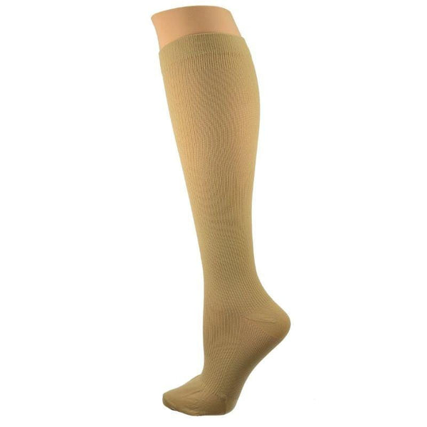 Sierra Socks Unisex Cotton Over-the-Calf Trouser Socks - 20-30 mmHg U111