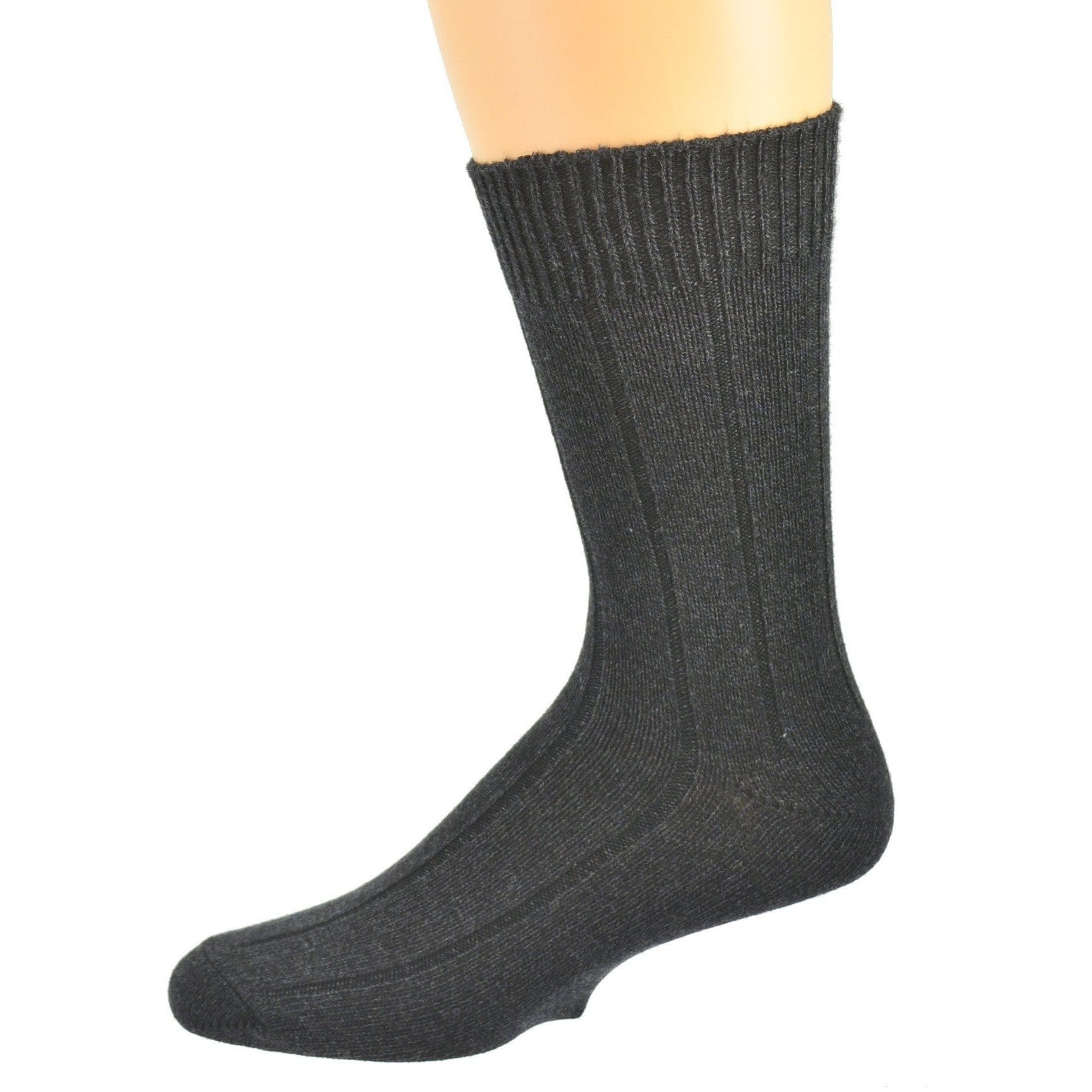 Sierra Socks Women's Bamboo True Rib Casual Dress Crew Socks