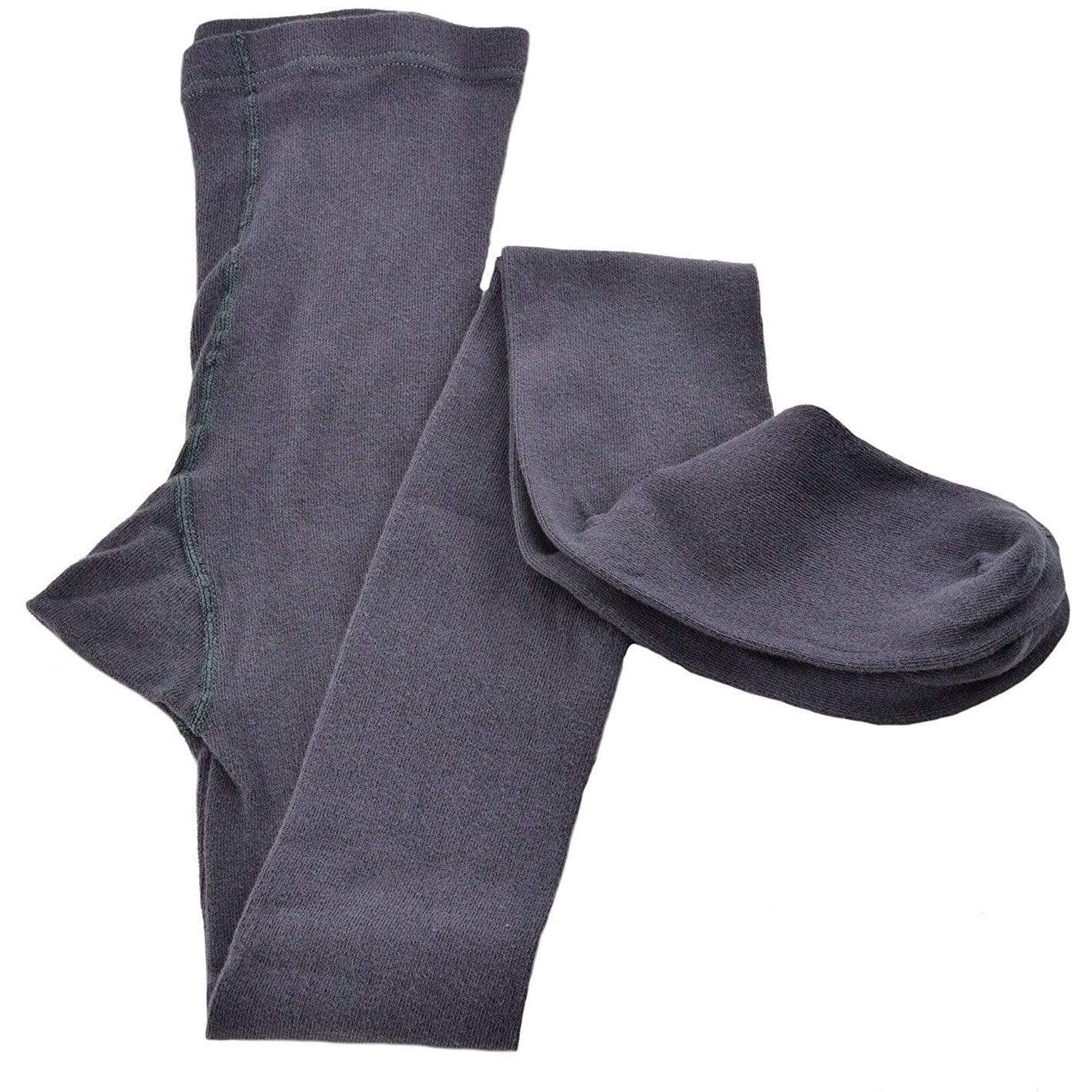 Sierra Socks Women's Big Girls Cotton Plain comfortable Soft Slim Fit Seamless Toe Tight