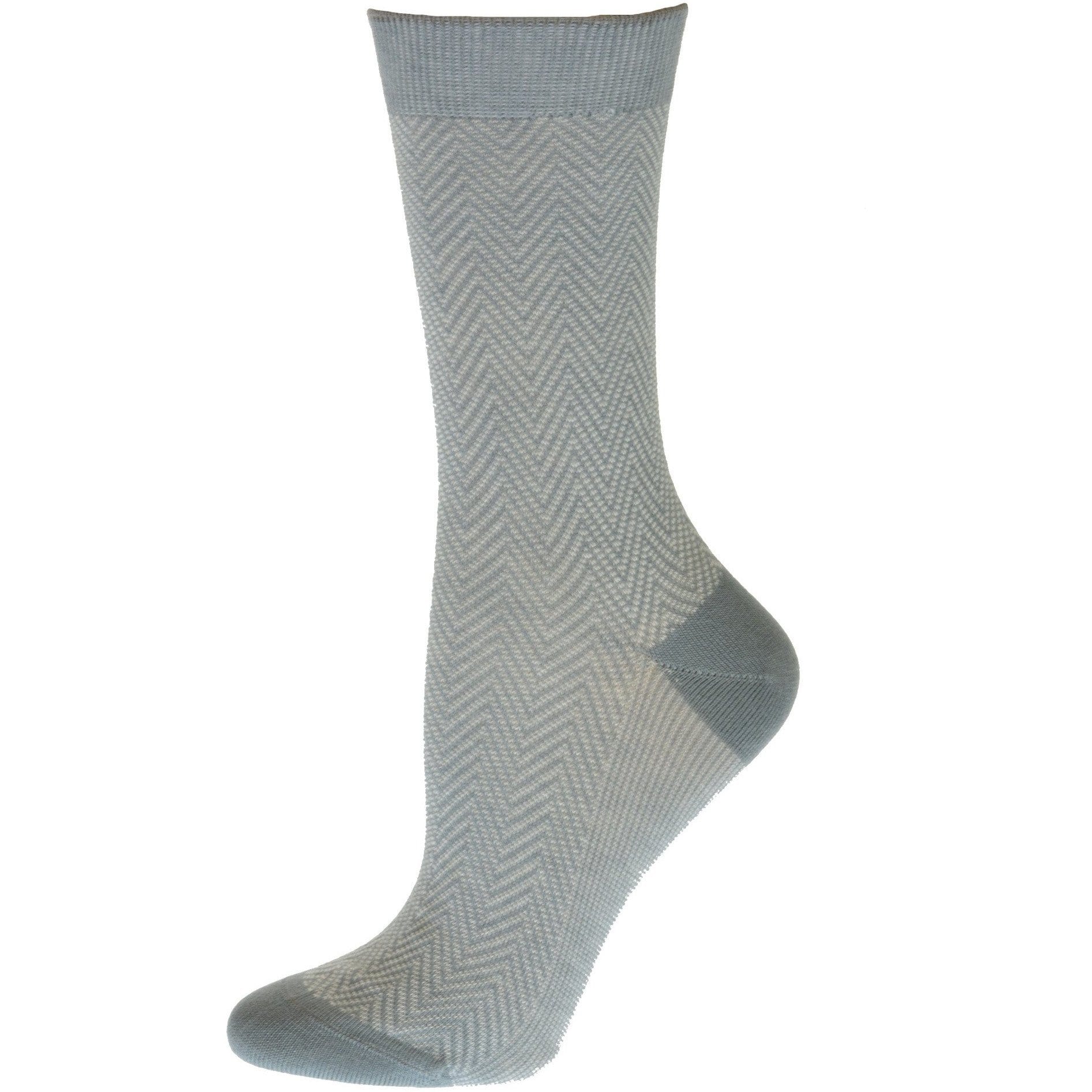 Bamboo Herringbone Dress Casual Crew
