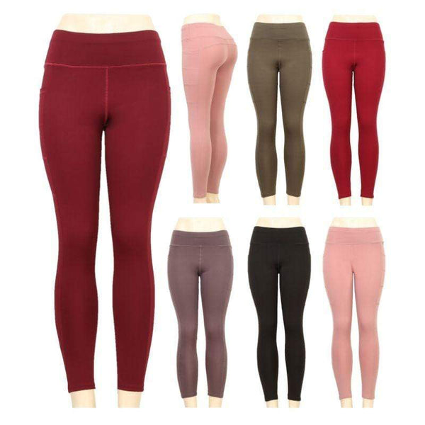 YOGA Pants for Women and Girls with Pockets Workout Leggings