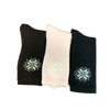 Snowflake Pattern Soft Acrylic Crew Women's Socks