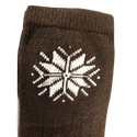 Snowflake Pattern Soft Acrylic Crew Women's Socks