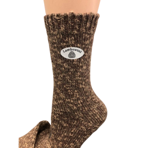 Women's Wool Acrylic Cotton Blend Comfort Soft Thick Boot Winter Crew Socks