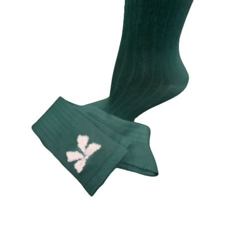 Bow pattern Hi-Bulk Acrylic Knee-Hi Women's Socks