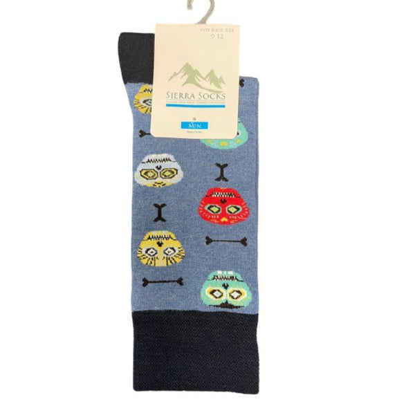 Game Design Colorful Smooth Toe Men Crew Socks