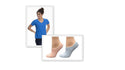 Women's V-Neck T-Shirt and Ankle Hi Sock 2-pack