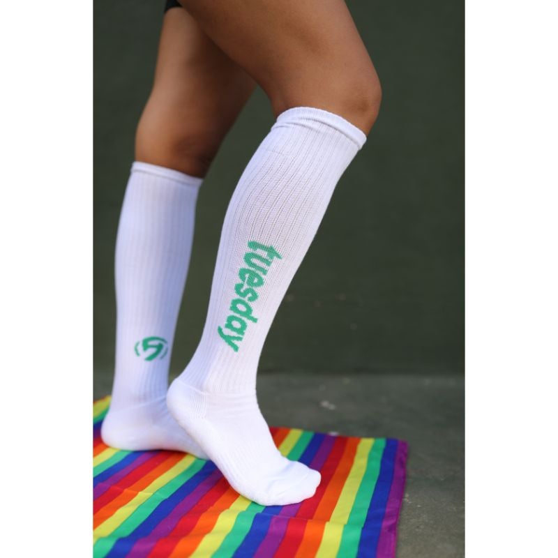 Knee Hi Performance Days of the Week Basketball Volleyball (1 Pair and 7 Pair) Pack Socks