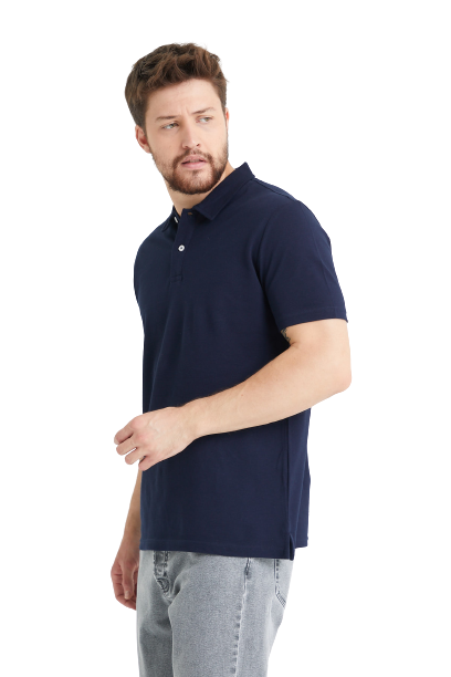 Men's Polo Moisture Wicking 2-button T-Shirts