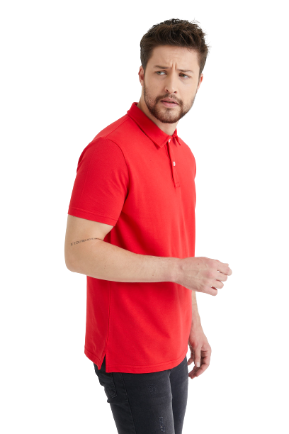 Men's Polo Moisture Wicking 2-button T-Shirts