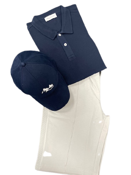 Polo T-Shirt, Bermuda Short and Hat Set (3-Piece)