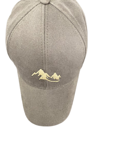 Adjustable Performance Unisex Mountain Logo Hat - Cap