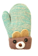 Sierra Mouse Soft Knit Mittens for Baby or Toddler