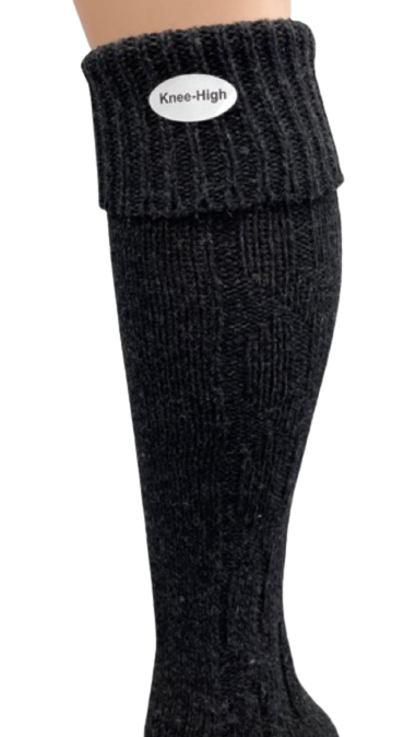 Wool Over-The-Knee/Knee Hi Outdoor Hiking Winter Women Boot Socks