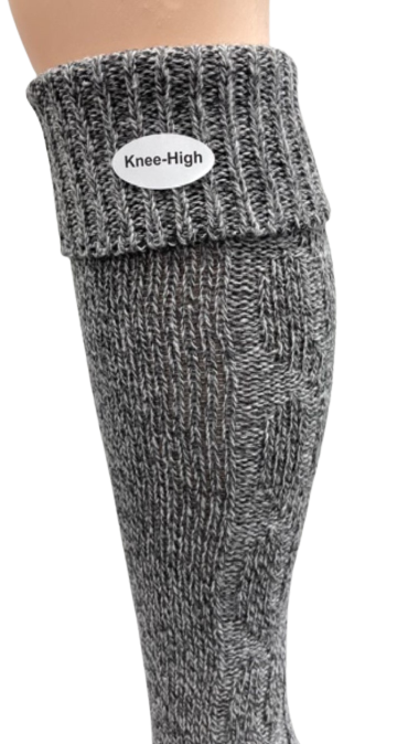 Wool Over-The-Knee/Knee Hi Outdoor Hiking Winter Women Boot Socks