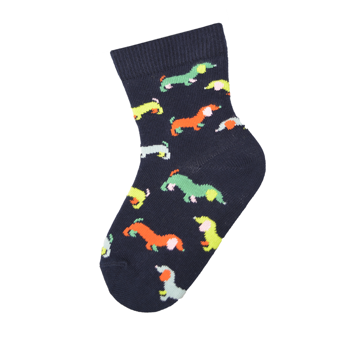 Toddler Combed Cotton Crew Assorted 3-Pack Gift Box