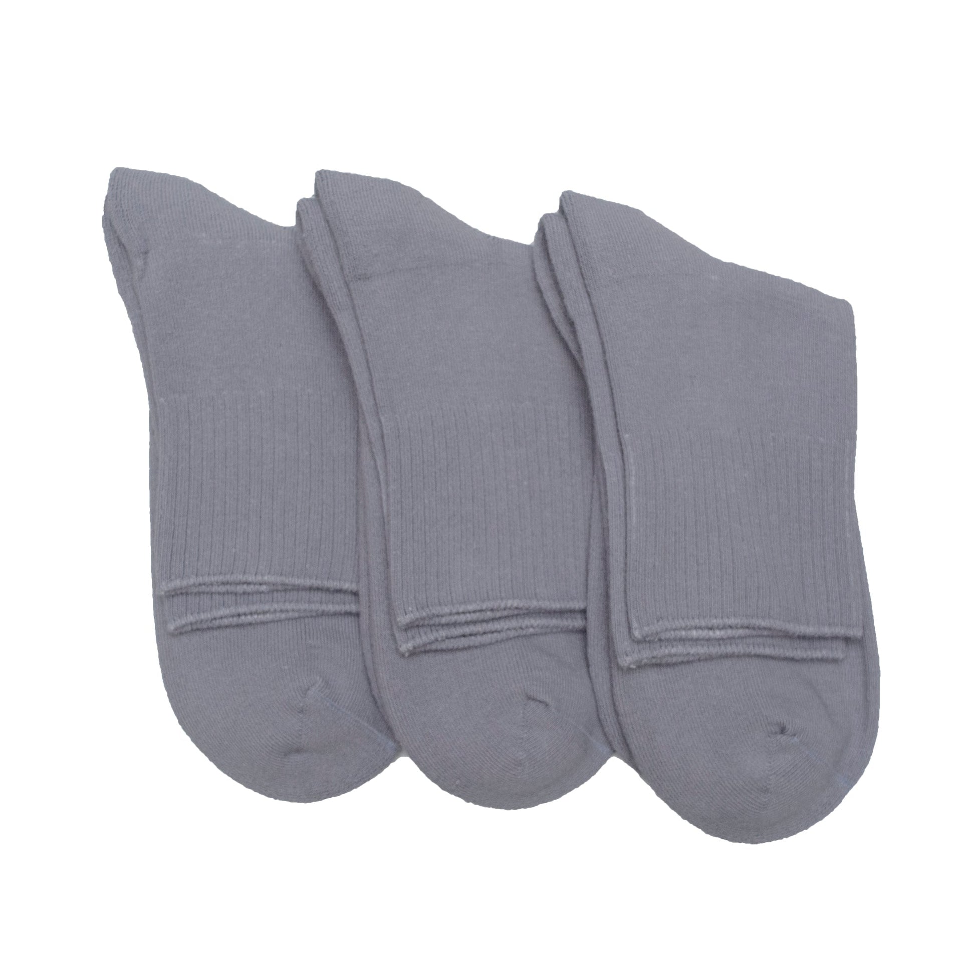 Diabetic Arthritic Cotton Ankle Cushioned 3 Pair Pack Men Socks