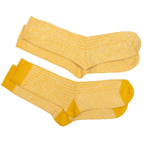 Outdoor Boot Hiking Marled Twisted Cotton 2 Pair Pack Socks