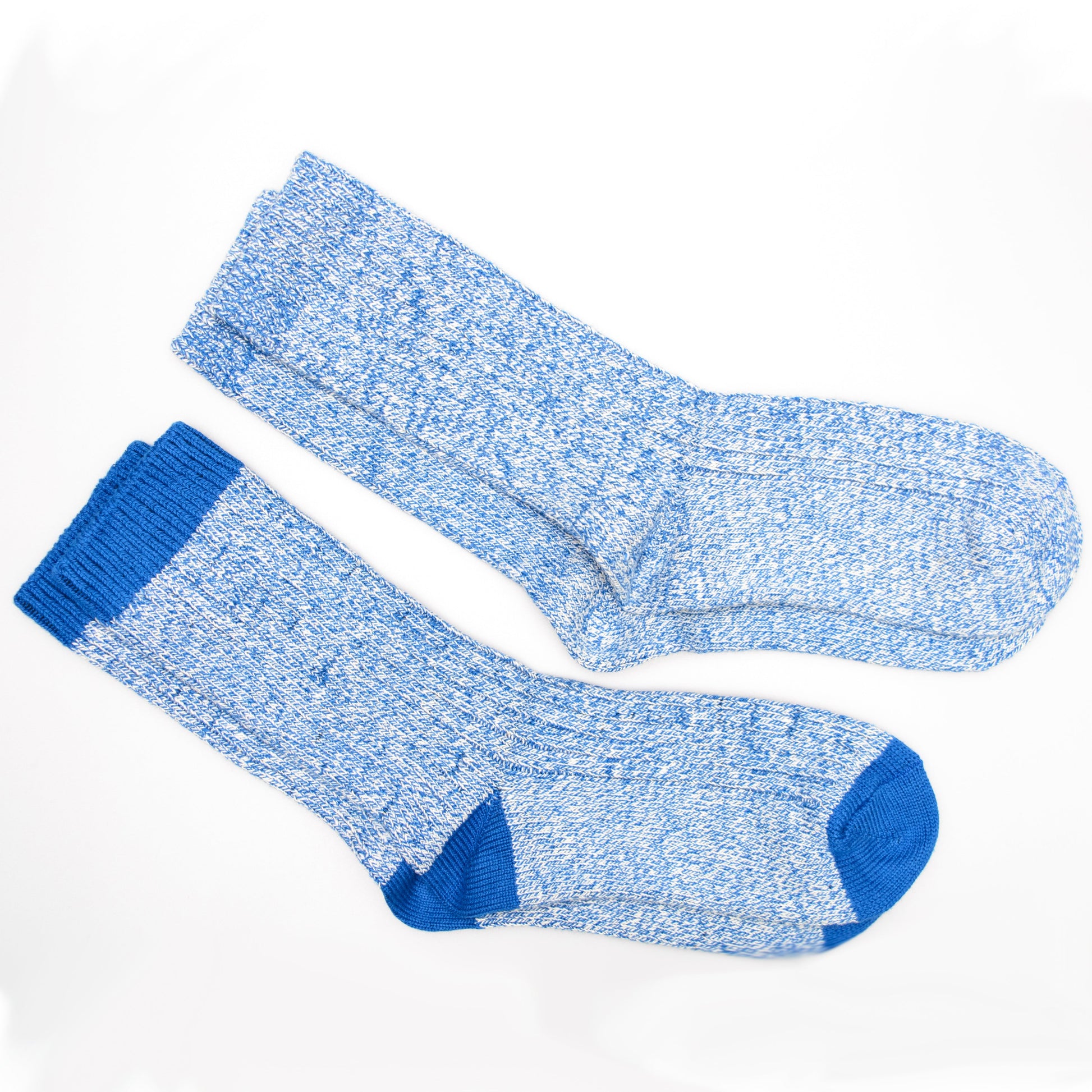Outdoor Boot Hiking Marled Twisted Cotton 2 Pair Pack Socks