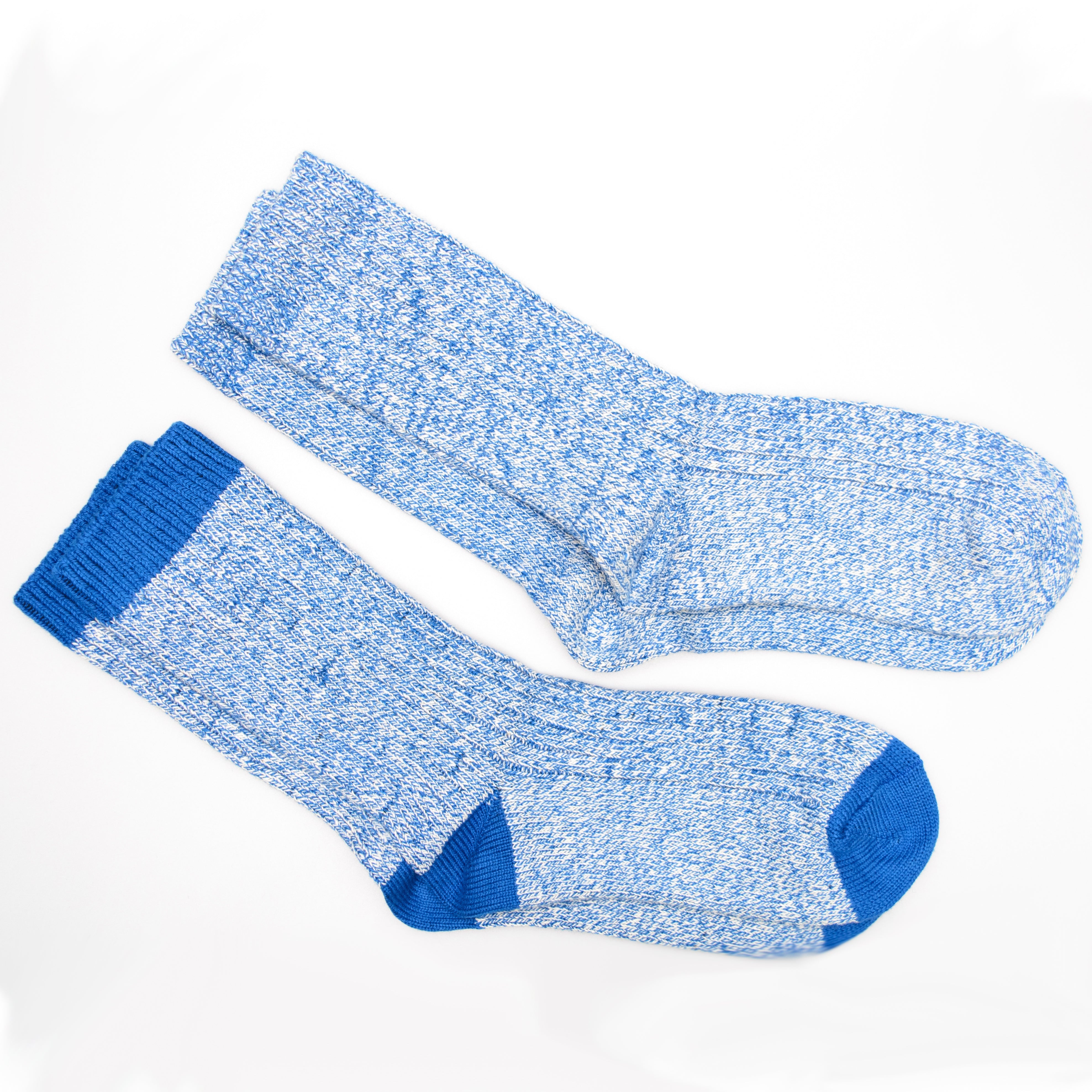 Outdoor Boot Hiking Marled Twisted Cotton 2 Pair Pack Socks