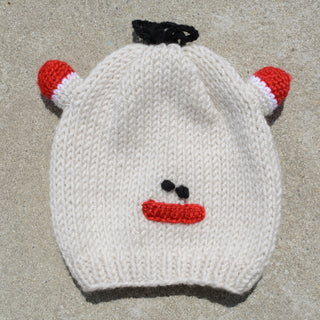 Comprar winter-white Kids Beanie Hat, Kids Winter Hand-Knitted Wool Frog Animal Theme Hat
