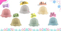 Modern Circled Pattern Old-Baby Maxi Hat 1-3 Years