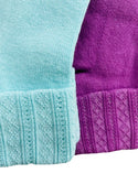 Colorful Socks - Sierra Socks Women Triple Cuff Crew Cotton Colorful Socks 6 Pair Pack