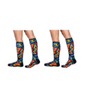 Sierra Socks - Get Funky Pattern CoolMax Socks, Nature Collection for Men & Women Eco-Friendly Colorful Crew Socks