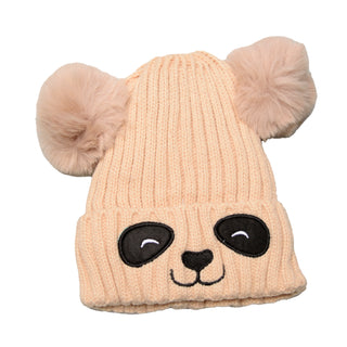Comprar sand Unisex Cute Panda Cartoon Pattern Knit Winter Beanie For Kids (3-10 Years)