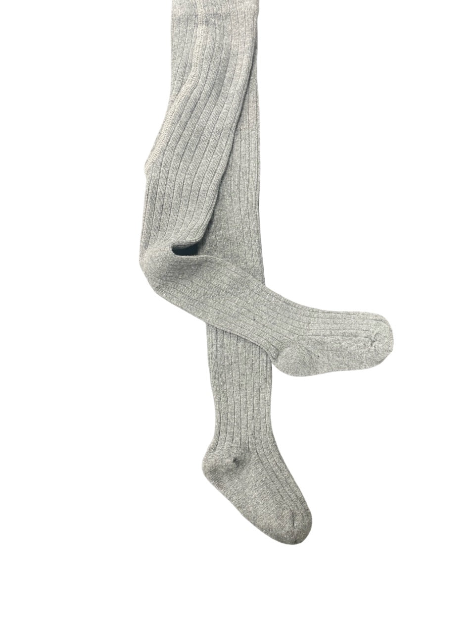 Young Girls and Tweens Combed Cotton Ribbed Tights, School Uniform Seamless Toe Comfortable All-Day Wear