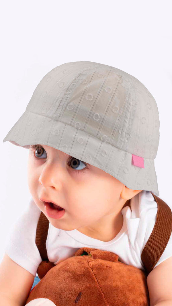 Modern Circled Pattern Old-Baby Maxi Hat 1-3 Years