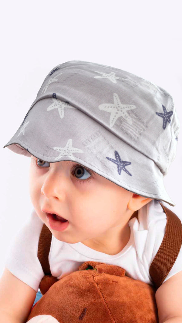 Star Print 1-3 Years-Baby Bucket Hat
